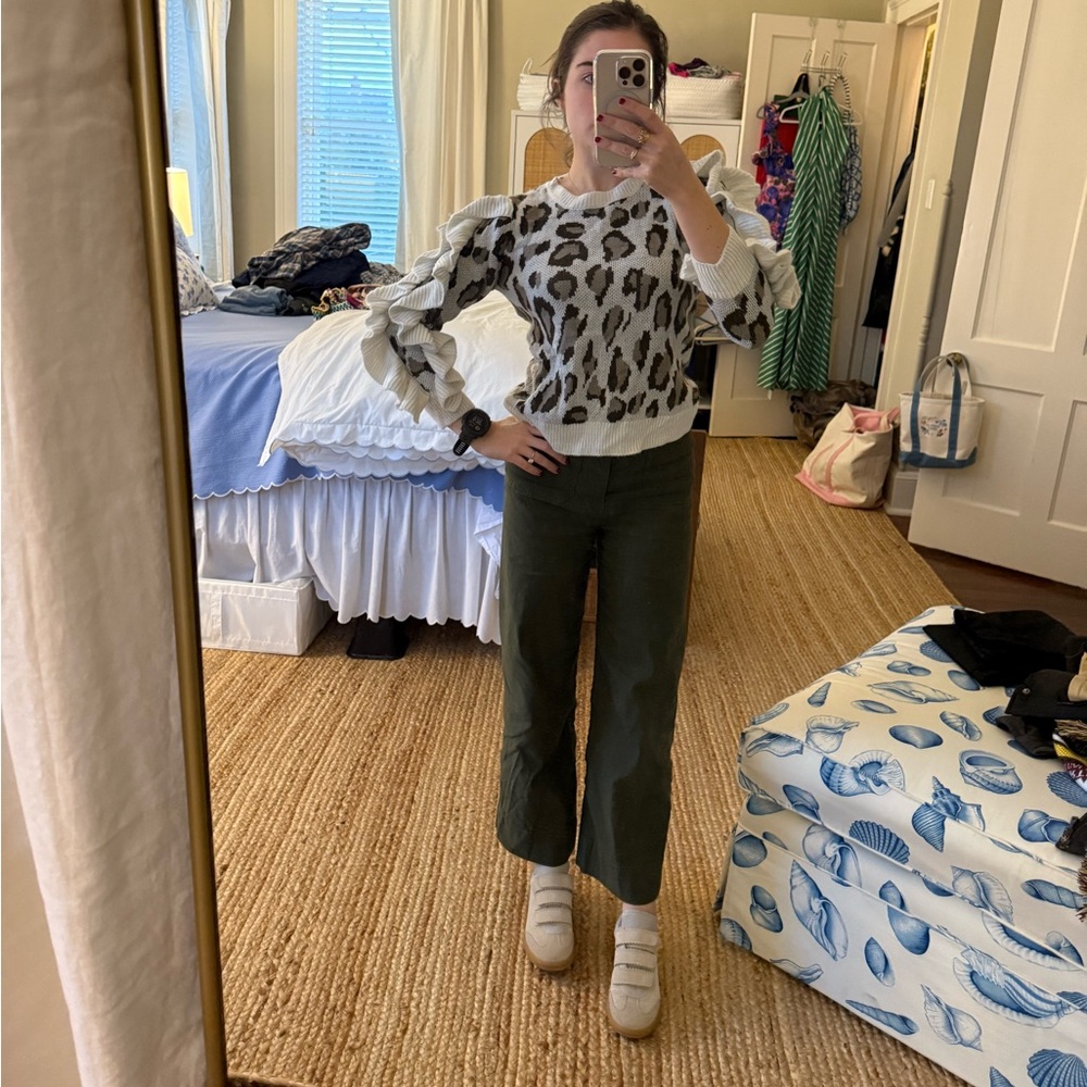 Chaser Cheetah Print Sweater